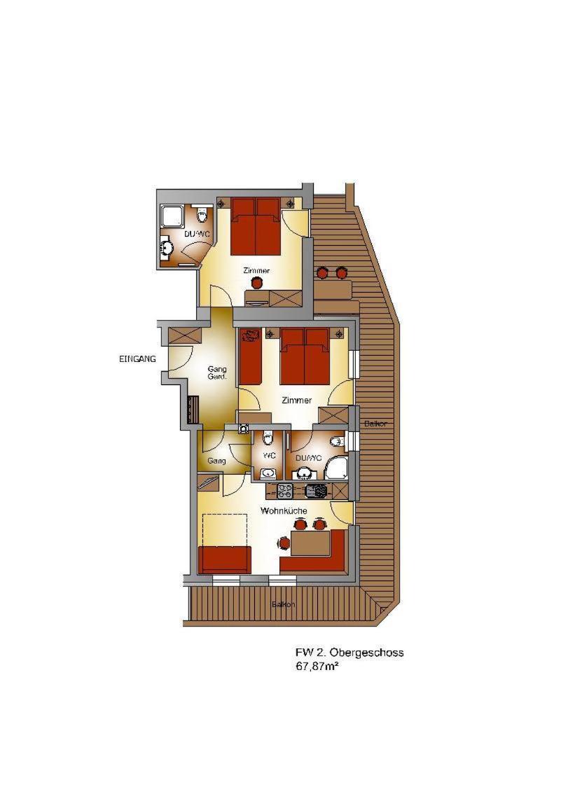 Apart Landhaus Heim Lejlighed Mayrhofen Eksteriør billede